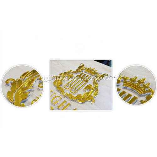 Acrylic Letter Signs Clear Colors